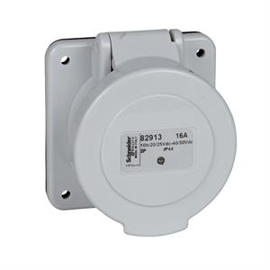 PratiKa industrial socket - 32 A - 2P - 20...25 V DC - IP44