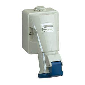 PratiKa industrial socket - 16 A - 2P + E - 200...250 V AC - IP44