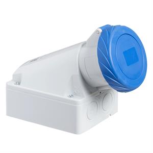 PratiKa industrial socket - 32 A - 3P + E - 200...250 V AC - IP67
