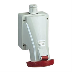 PratiKa industrial socket - 32 A - 3P + N + E - 380...415 V AC - IP67