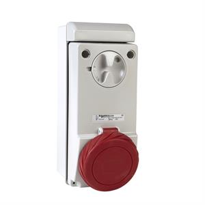 PratiKa Unika socket - 32 A - 3P+E - 400...440 V AC - IP 65