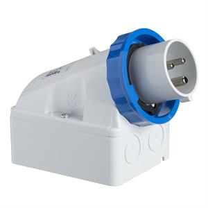 PratiKa industrial plug - 16 A - 2P + E - 200...250 V AC - IP67