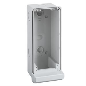 PratiKa Unika - mounting box - 16-32 A - with knock-outs