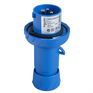 PratiKa wander plug - straight - 16 A - 2P + E - 200...250 V AC - IP67