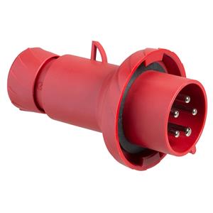 PratiKa wander plug - straight - 32 A - 3P + N + E - 380...415 V AC - IP67