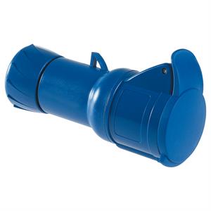 PratiKa wander socket - straight - 16 A - 2P + E - 200...250 V AC - IP44
