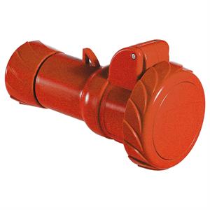 PratiKa wander socket - straight - 16 A - 3P + E - 380...415 V AC - IP67