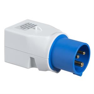 PratiKa system adapter - 1 socket - German - 16 A - 2P+E - 220V 50/60Hz