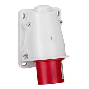 PratiKa plug - angled - 16A - 2P + E - 380...415 V AC - IP44 - wall-mounted
