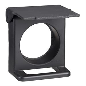 Obturador de protecção c/ cadeiado para unidades ø 22 mm - preto