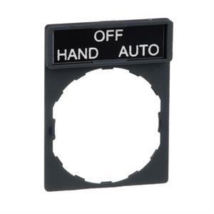 Suporte 30 x 40 mm com legendaa 8 x 27 mm - he  - off - auto