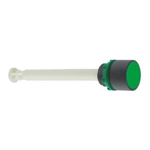 Botão pressão reposição verde ø 22 - encastrado – distância activação 17..120 mm