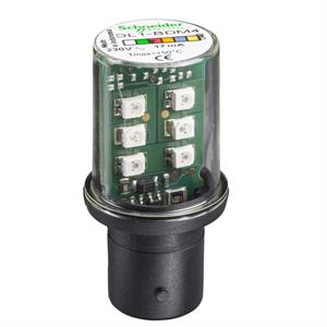Lâmpada led branco para sinalização - ba 15d - 120 v
