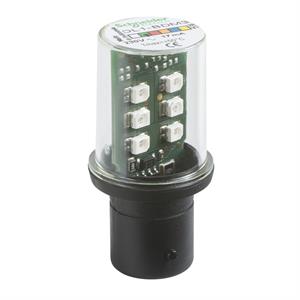 Lâmpada led verde para sinalização - ba 15d - 230 v