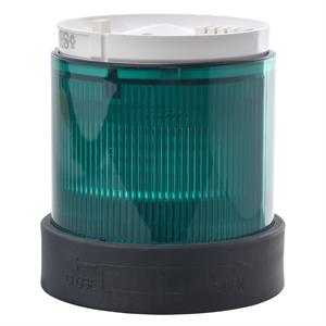 Unidade iluminada - luz fixa - verde - 120 v ac