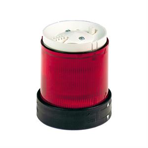 Unidade iluminada - luz fixa - vermelha - 120 v ac