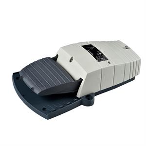 Interruptor de pedal único XPE-G –sem tampa – plástico - cinzento - 1NC+1NO