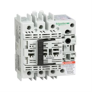 TeSys GS - switch-disconnector-fuse - 3 P - UL 30 A - fuse size CC