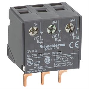 bloco limitador GV2ME/P montagem superior