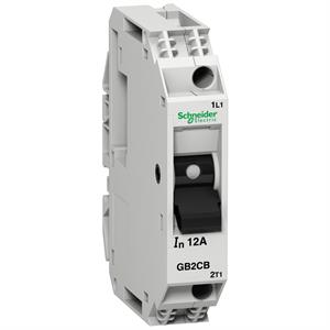 disjuntor TeSys para circuitos de comando - GB2-CB – 3 A - 1 pólo - 1d