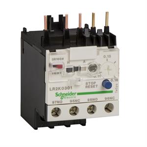 Relé térmico - TeSys LR2K – 3P 0,11...0,16A - classe 10A