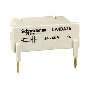 Módulo antiparasita TeSys D – circuito RC 24...48 V CA