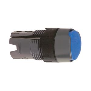 Cabeça de botão de pressão - ø 16 - azul