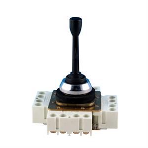 Controlador de joystick completo - ø30 - 4 direcções - 1 c/o por direcção