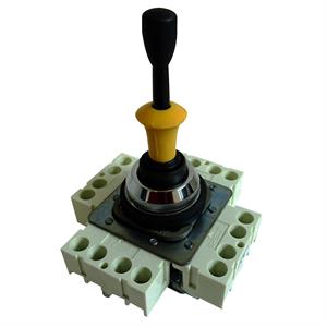 Controlador de joystick completo - ø30 - 2 direcções - 1 c/o por direcção