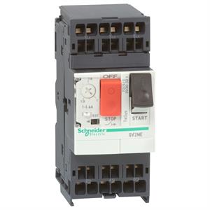 Disjuntores-motor magnetotérmicos GV2ME 1/1,6A com terminais de mola