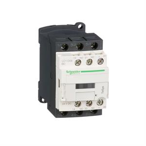 Contactor TeSys D - 3P(3 NA) - AC-3 - <= 440 V 9 A - 24 V CC bobina