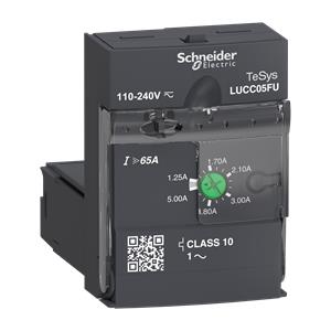 unidade de controlo evolutiva LUCC - classe 10 - 1.25...5 A - 110...220 V CC/CA