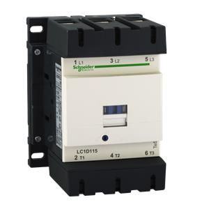 Contactor Tesys D - 3P(3 NA) - AC-3 - <= 440 V 115 A - 24 V CA 50/60 Hz bobina