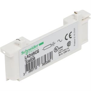 Módulo antiparasita TeSys D – circuito RC 50...127 V CA