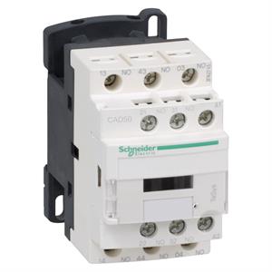 Contactor auxiliar TeSys CAD50 - 5NA 24VCC