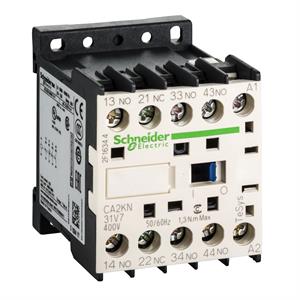 Contactor auxiliar TeSys CA2K - 3NA+1NF 400VCA