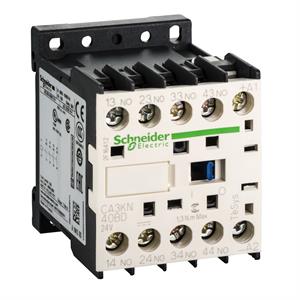 Contactor auxiliar TeSys CA3K - 2NA+2NF 48VCC com antiparasita
