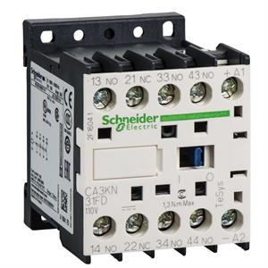 TeSys K control relay - 3 NO + 1 NC - <= 690 V - 110 V DC standard coil