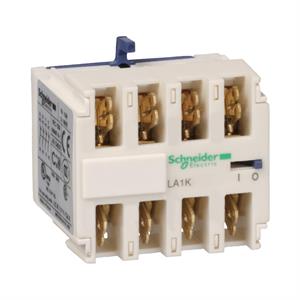 TeSys K - bloco de contactos auxiliares - 4 NA - terminais Faston