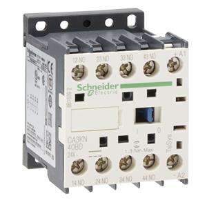 Contactor auxiliar TeSys CA3K - 4NA 24VCC