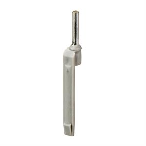 ponteira simples com porta-referências – tamanho médio – 2,5 mm² - cinzento