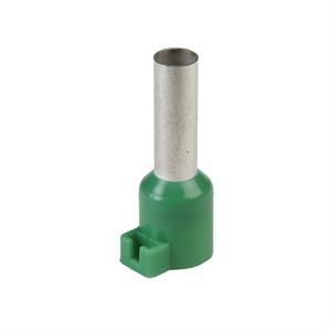 ponteira simples p/ lingueta porta-ref. de encaixar – tm médio – 6 mm² - verde