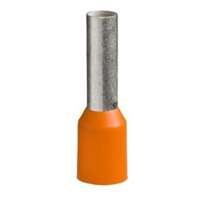 ponteira simples – tamanho médio – 4 mm2 - laranja