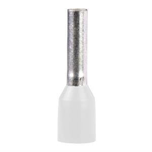 ponteira simples – tamanho médio – 0,5 mm2 - branco