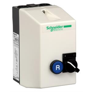 TeSys LE - enclosed DOL starter - 9 A - 230 V AC coil - selector 2 pos + reset