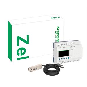 Modular smart relé zelio logic - pacote "descoberta" - 26 i o - 100..240 v ac