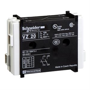 bloco de contacto auxiliar - 1 NA + 1 NA - VARIO