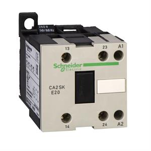 Contactor auxiliar TeSys CA2SKE- 2NA alternados 230VCA