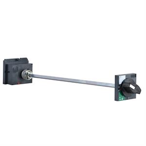 Extended rotary handle, TeSys GV5-GV7, black, padlockable, IP55