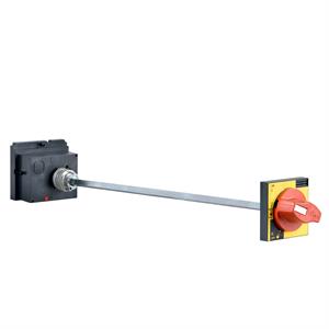 Extended rotary handle, TeSys GV5-GV7, red, padlockable, IP55
